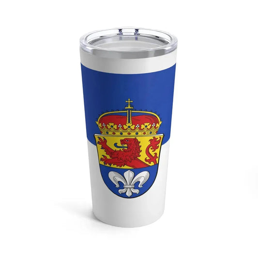 Flag of Darmstadt Germany - Tumbler 20oz 20oz - Go Mug Yourself