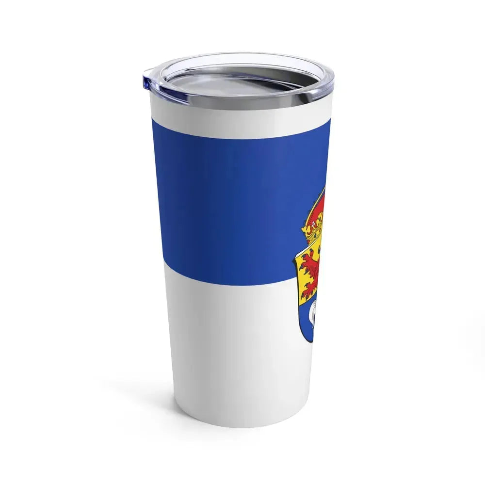 Flag of Darmstadt Germany - Tumbler 20oz - Go Mug Yourself
