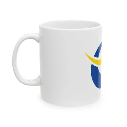 Flag of Date Fukushima (Japan) White Coffee Mug - Go Mug Yourself