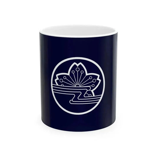 Flag of Date Hokkaido (Japan) White Coffee Mug 11oz - Go Mug Yourself