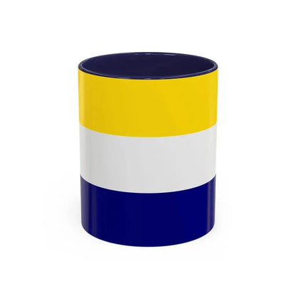 Flag of Daule Ecuador - Accent Coffee Mug 11oz Navy - Go Mug Yourself