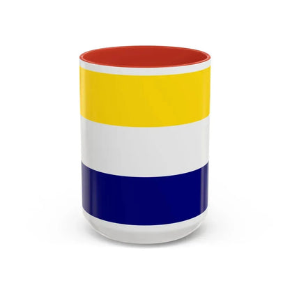 Flag of Daule Ecuador - Accent Coffee Mug 15oz Red - Go Mug Yourself