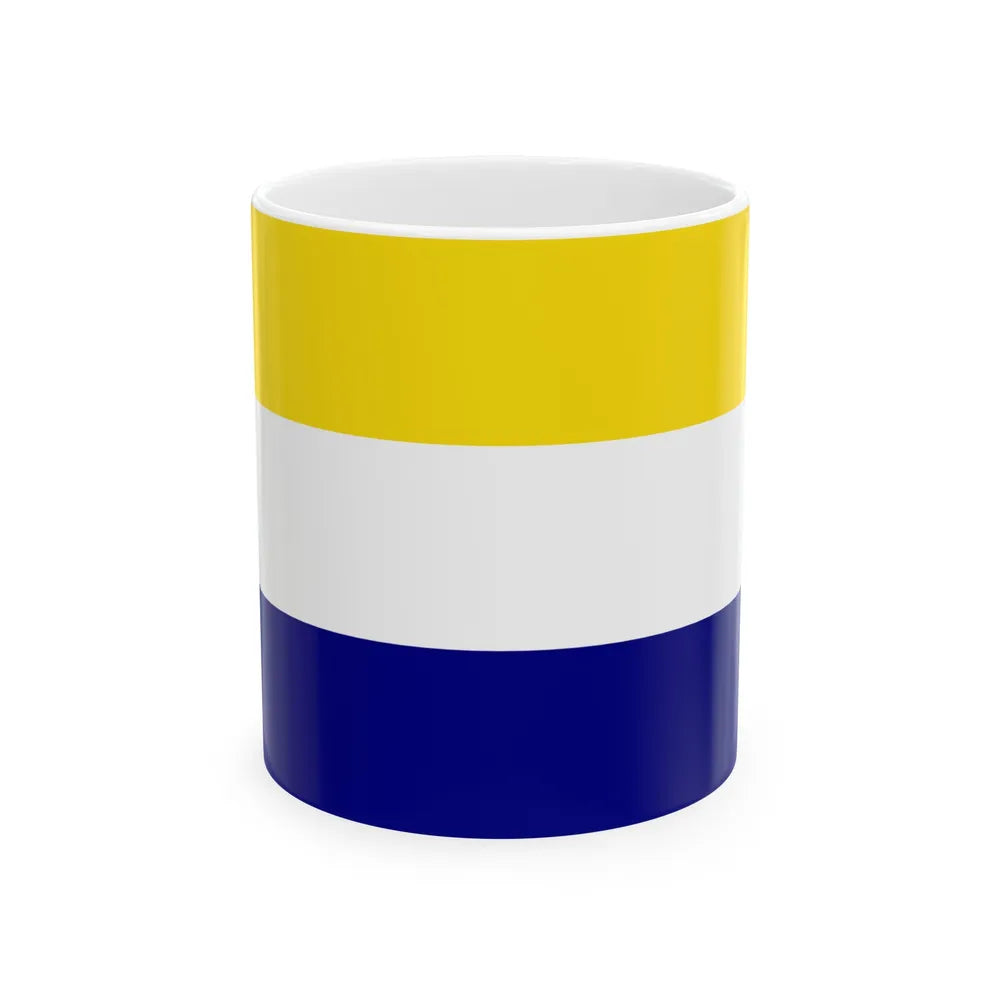 Flag of Daule Ecuador - White Coffee Mug-11oz-Go Mug Yourself