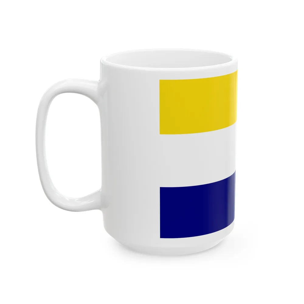 Flag of Daule Ecuador - White Coffee Mug-Go Mug Yourself