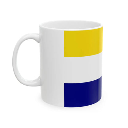 Flag of Daule Ecuador - White Coffee Mug-Go Mug Yourself