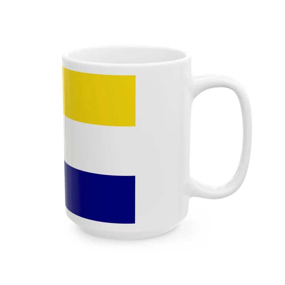 Flag of Daule Ecuador - White Coffee Mug-Go Mug Yourself