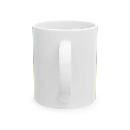 Flag of Davod (Hungary) White Coffee Mug - Go Mug Yourself