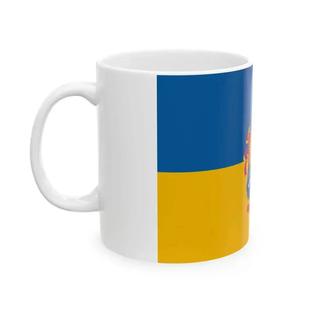 Flag of Davod (Hungary) White Coffee Mug - Go Mug Yourself