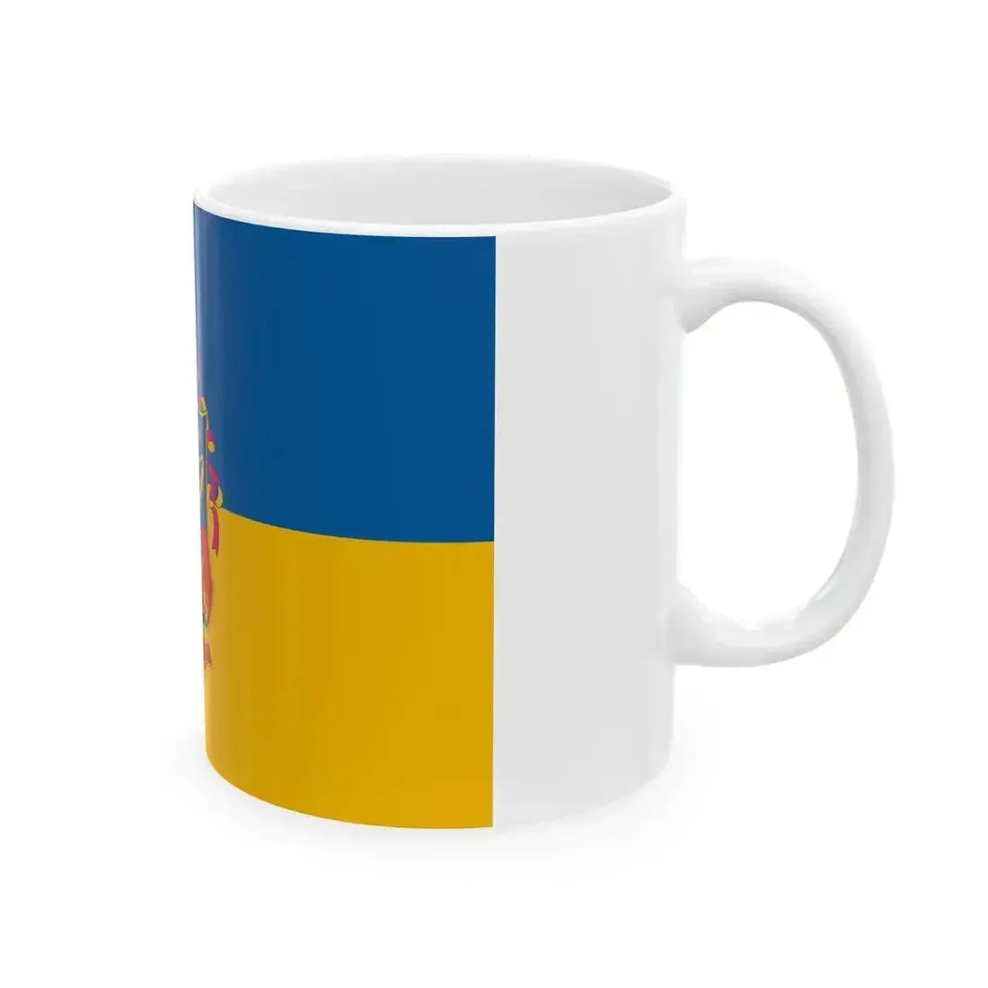 Flag of Davod (Hungary) White Coffee Mug - Go Mug Yourself