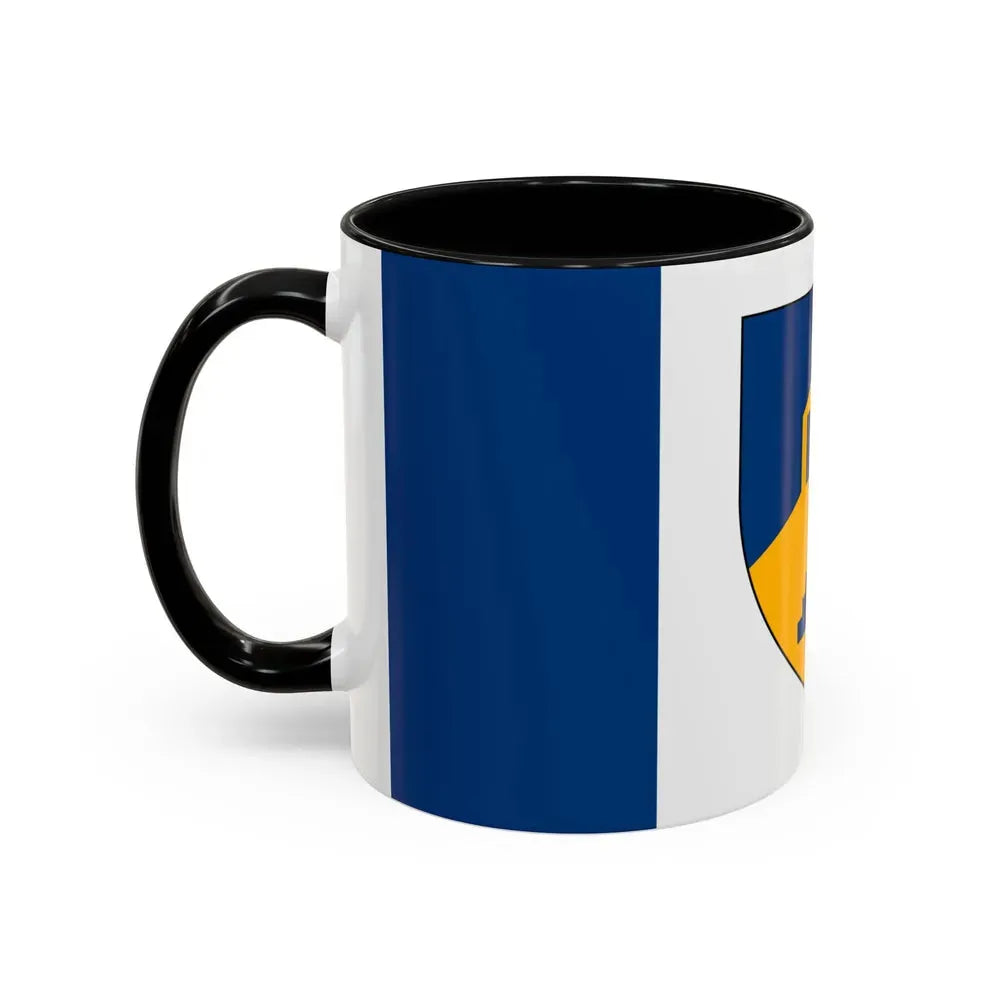 Flag of Dawson Creek British Columbia Canada - Accent Coffee Mug - Go Mug Yourself