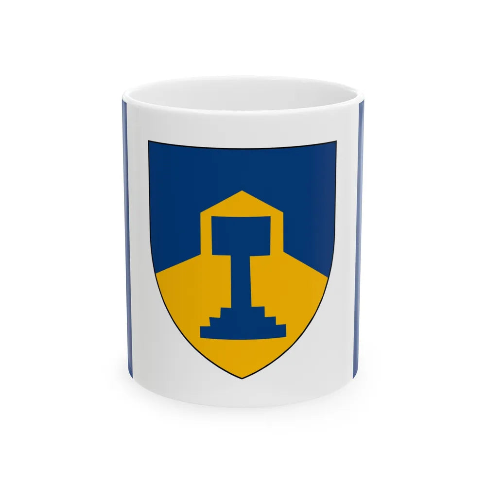 Flag of Dawson Creek British Columbia Canada - White Coffee Mug-11oz-Go Mug Yourself