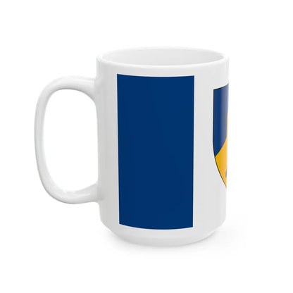 Flag of Dawson Creek British Columbia Canada - White Coffee Mug-Go Mug Yourself