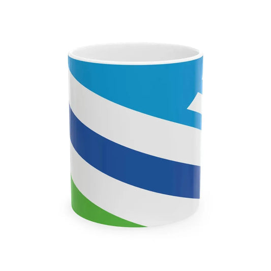 Flag of Dayton Ohio (United States) White Coffee Mug 11oz - Go Mug Yourself