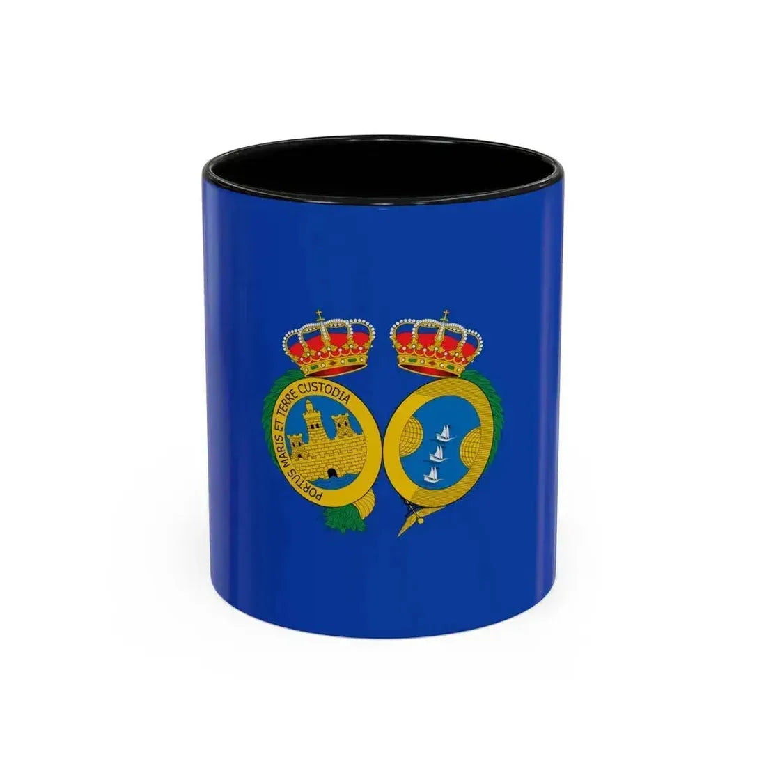 Flag of De Huelva Spain - Accent Coffee Mug 11oz Black - Go Mug Yourself