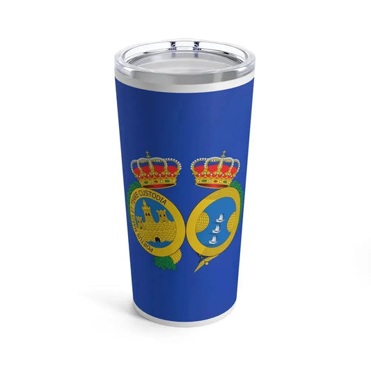 Flag of De Huelva Spain - Tumbler 20oz 20oz - Go Mug Yourself