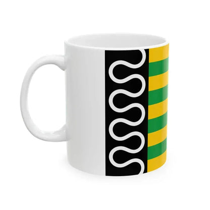 Flag of De Wolden (Netherlands) White Coffee Mug - Go Mug Yourself