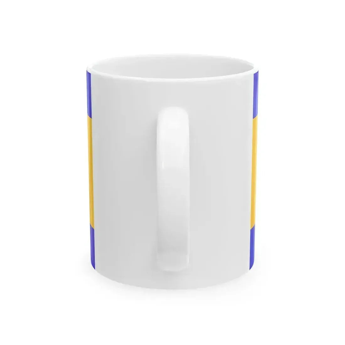 Flag of Debrecen ceremonial (Hungary) White Coffee Mug - Go Mug Yourself