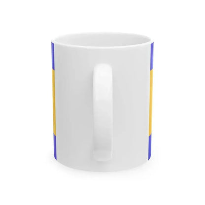 Flag of Debrecen ceremonial (Hungary) White Coffee Mug - Go Mug Yourself