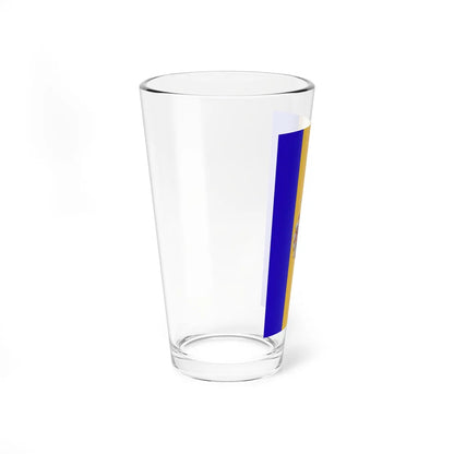 Flag of Debrecen ceremonial vertical (Hungary) Pint Glass 16oz - Go Mug Yourself