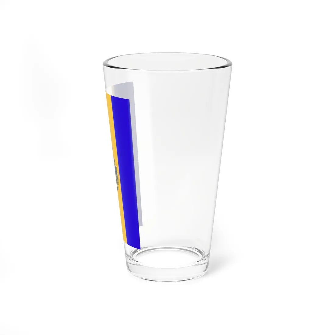 Flag of Debrecen ceremonial vertical (Hungary) Pint Glass 16oz - Go Mug Yourself