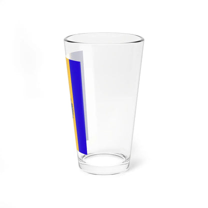 Flag of Debrecen ceremonial vertical (Hungary) Pint Glass 16oz - Go Mug Yourself