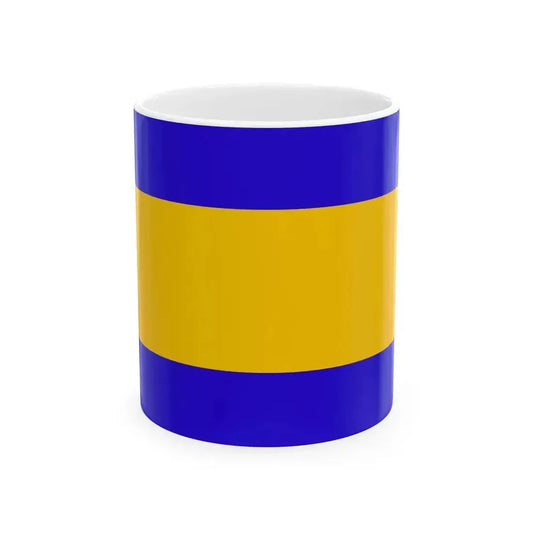 Flag of Debrecen (Hungary) White Coffee Mug 11oz - Go Mug Yourself