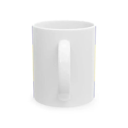 Flag of Debrecen (Hungary) White Coffee Mug - Go Mug Yourself