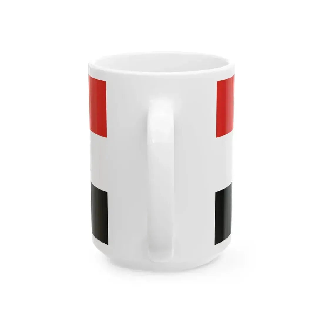 Flag of Debyos Region Udmurtia (Russia) White Coffee Mug - Go Mug Yourself
