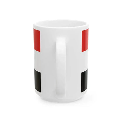 Flag of Debyos Region Udmurtia (Russia) White Coffee Mug - Go Mug Yourself