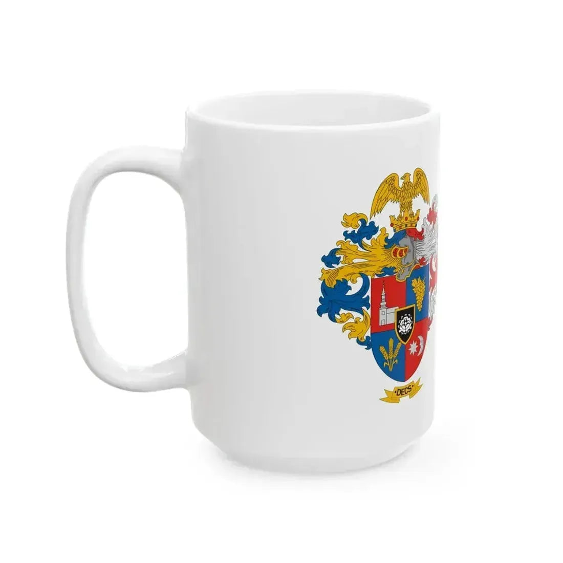 Flag of Decs (Hungary) White Coffee Mug - Go Mug Yourself