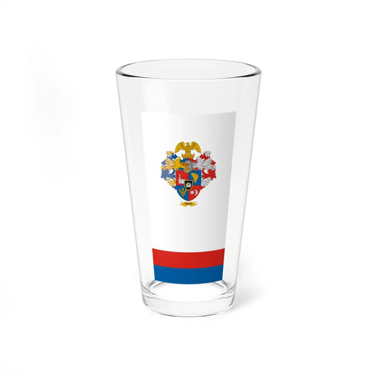 Flag of Decs vertical (Hungary) Pint Glass 16oz 16oz - Go Mug Yourself