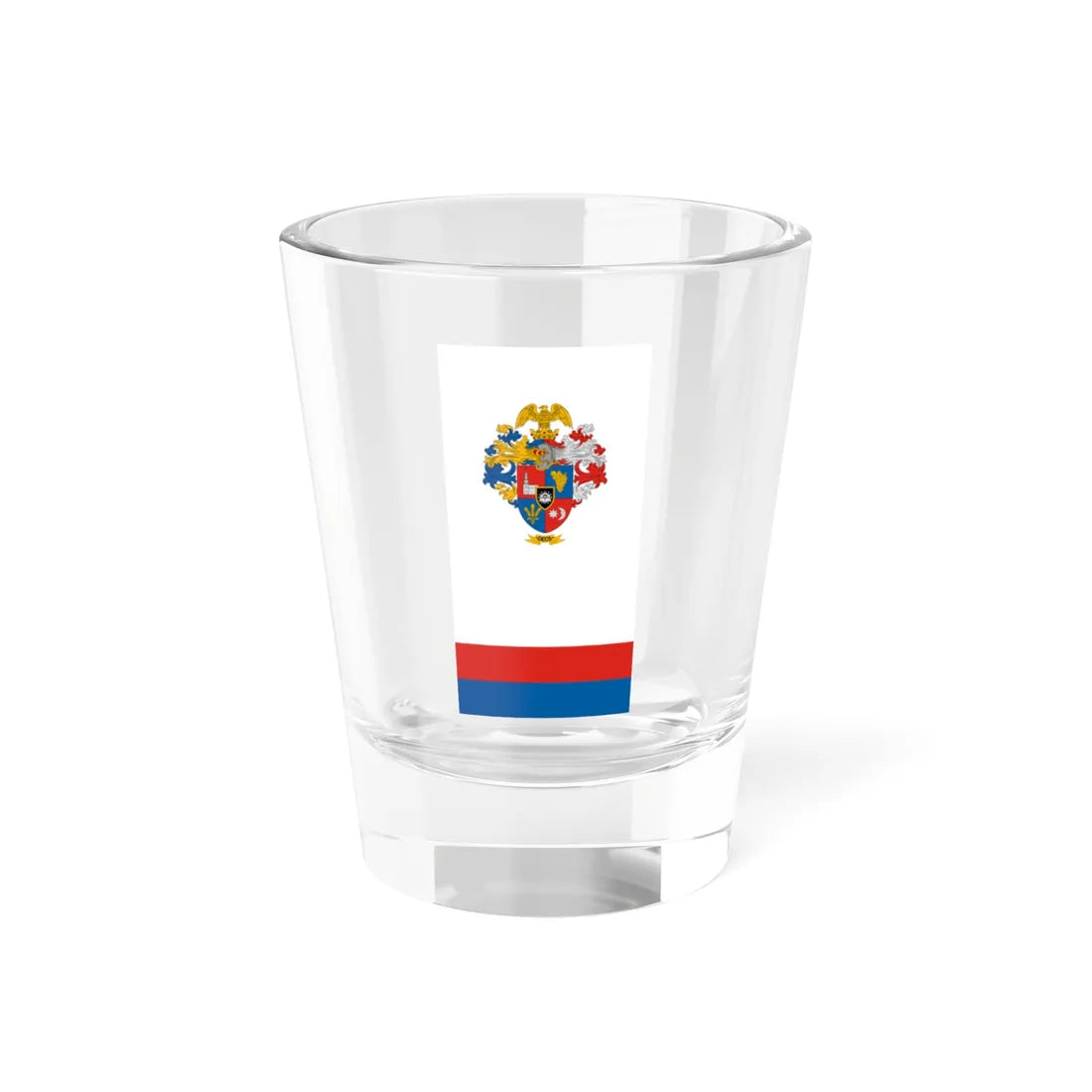 Flag of Decs vertical (Hungary) Shot Glass 1.5oz 1.5oz - Go Mug Yourself