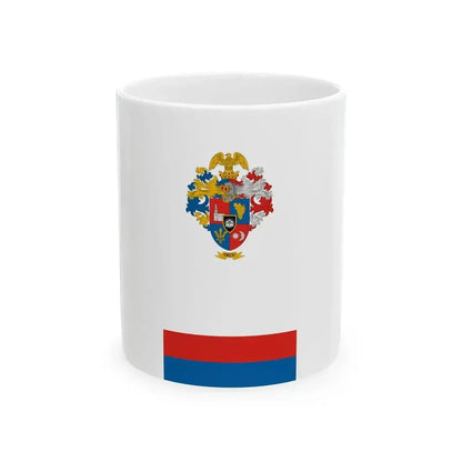 Flag of Decs vertical (Hungary) White Coffee Mug 11oz - Go Mug Yourself