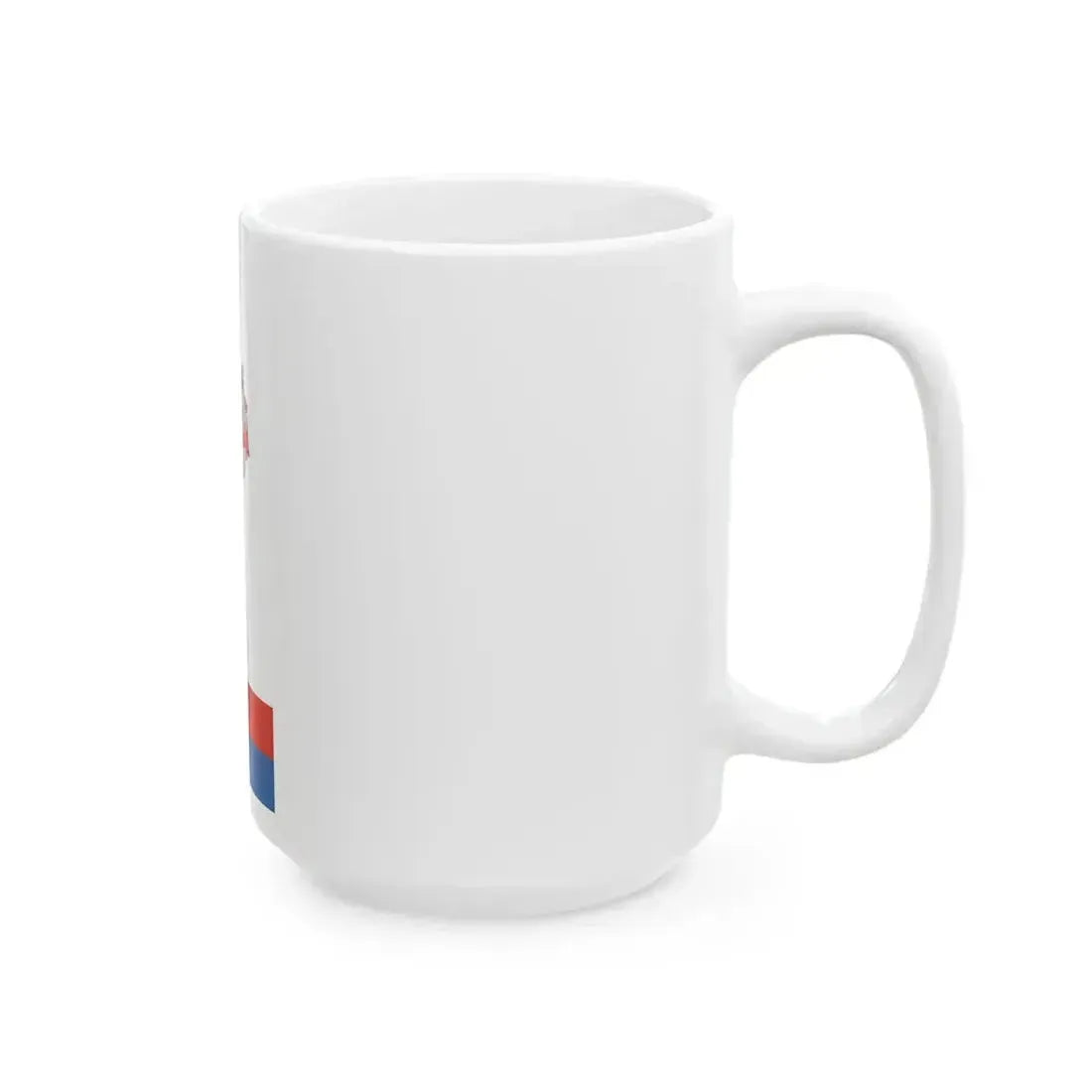 Flag of Decs vertical (Hungary) White Coffee Mug - Go Mug Yourself
