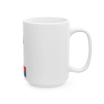 Flag of Decs vertical (Hungary) White Coffee Mug - Go Mug Yourself
