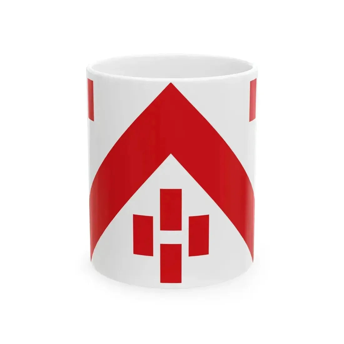 Flag of Deerlijk (Belgium) White Coffee Mug 11oz - Go Mug Yourself