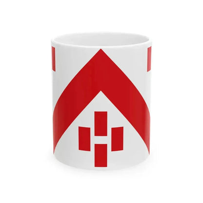 Flag of Deerlijk (Belgium) White Coffee Mug 11oz - Go Mug Yourself