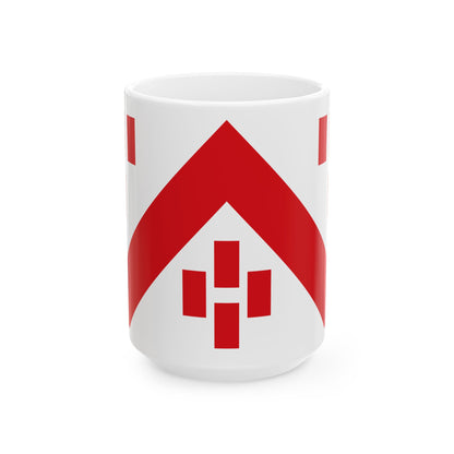 Flag of Deerlijk (Belgium) White Coffee Mug-15oz-Go Mug Yourself