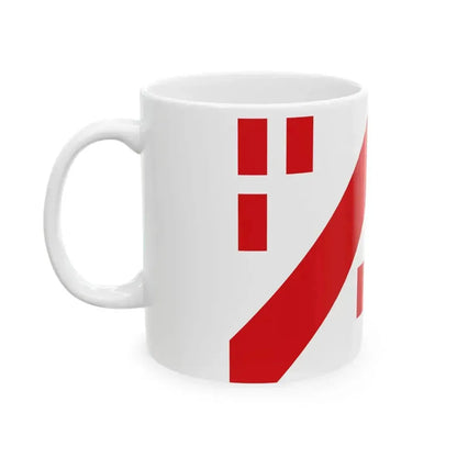 Flag of Deerlijk (Belgium) White Coffee Mug - Go Mug Yourself