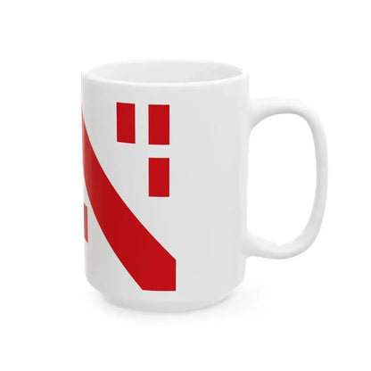Flag of Deerlijk (Belgium) White Coffee Mug - Go Mug Yourself