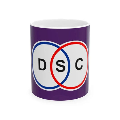 Flag of Defensor Sporting (Uruguay) White Coffee Mug 11oz - Go Mug Yourself