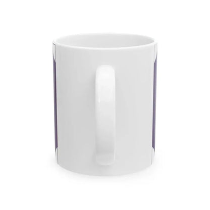 Flag of Defensor Sporting (Uruguay) White Coffee Mug - Go Mug Yourself