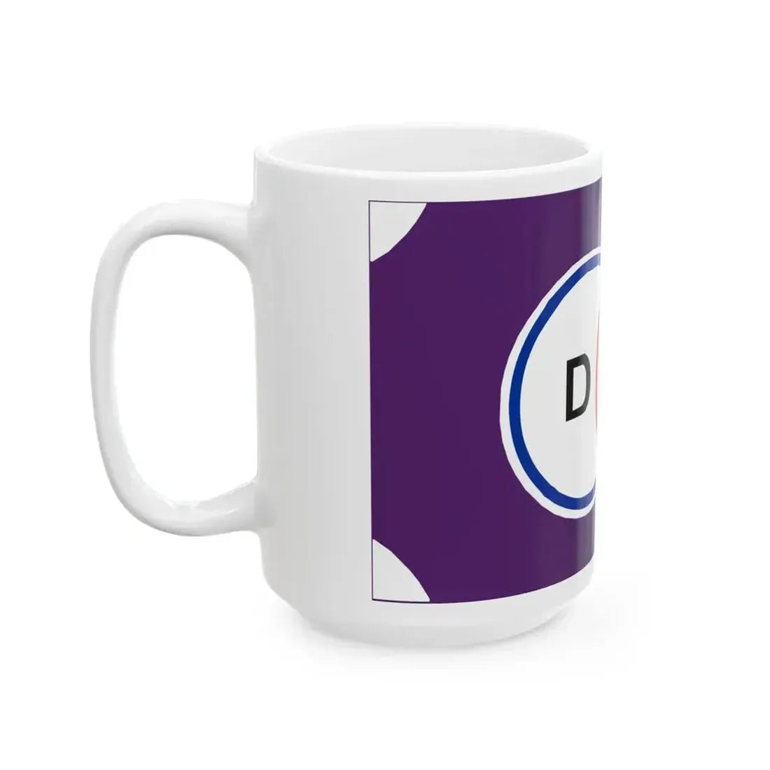 Flag of Defensor Sporting (Uruguay) White Coffee Mug - Go Mug Yourself