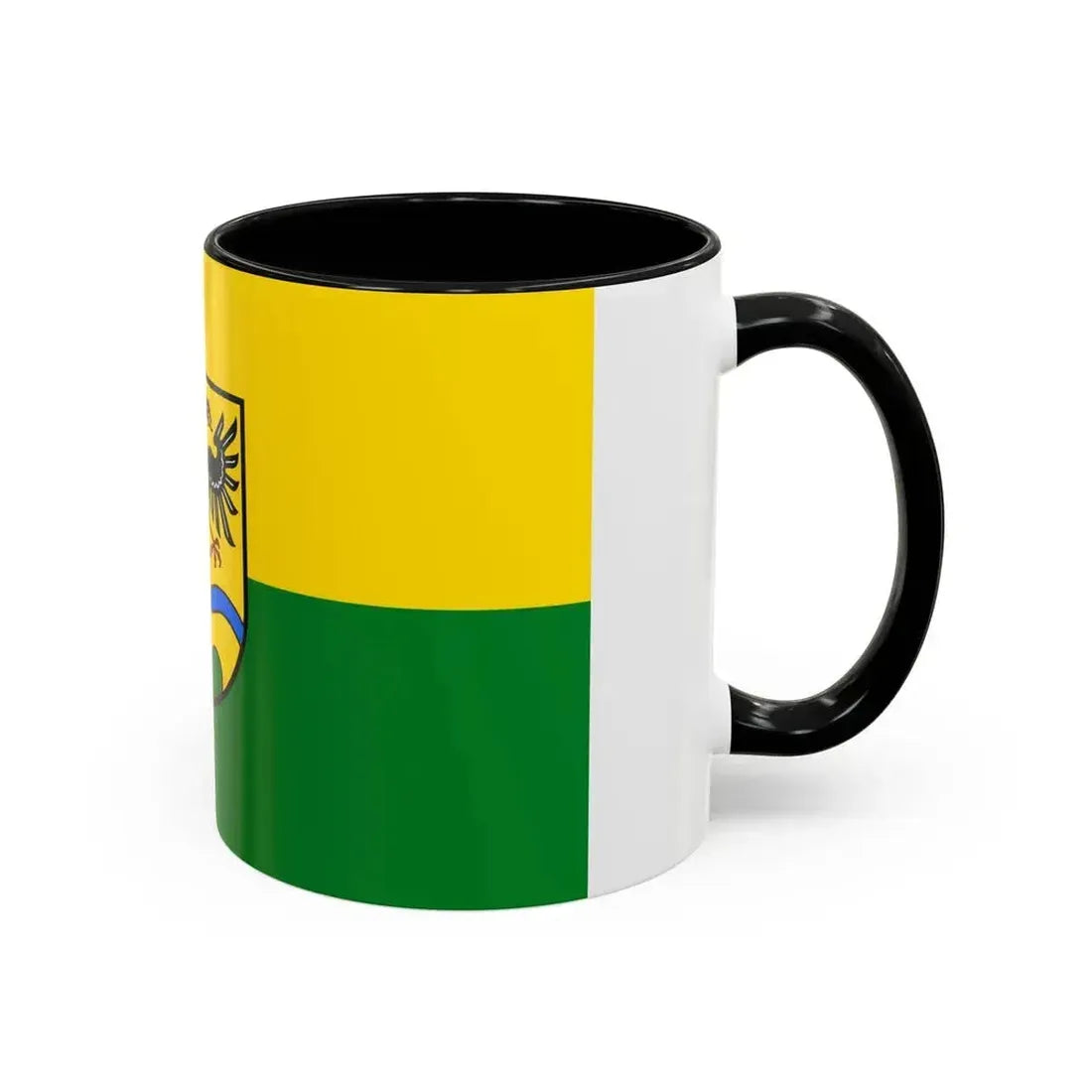 Flag of Deggendorf Germany - Accent Coffee Mug - Go Mug Yourself