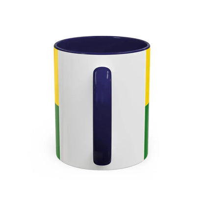 Flag of Deggendorf Germany - Accent Coffee Mug - Go Mug Yourself