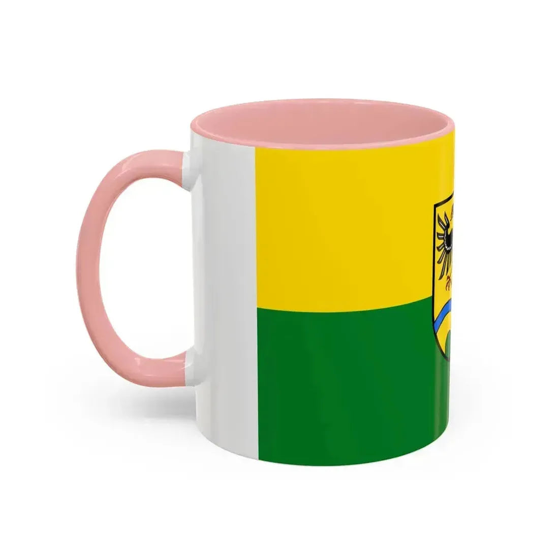 Flag of Deggendorf Germany - Accent Coffee Mug - Go Mug Yourself