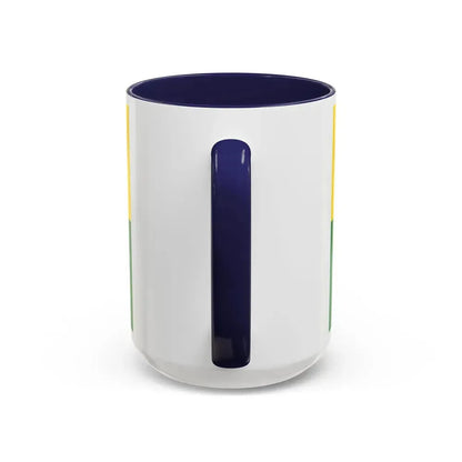 Flag of Deggendorf Germany - Accent Coffee Mug - Go Mug Yourself