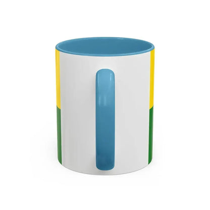 Flag of Deggendorf Germany - Accent Coffee Mug - Go Mug Yourself