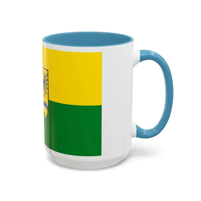 Flag of Deggendorf Germany - Accent Coffee Mug - Go Mug Yourself