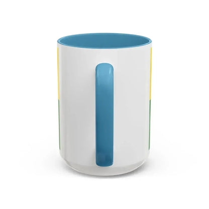 Flag of Deggendorf Germany - Accent Coffee Mug - Go Mug Yourself